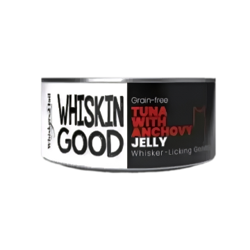 WhiskinGood Wet Food Tuna w/Anchovy in Jelly70g (24 cans)